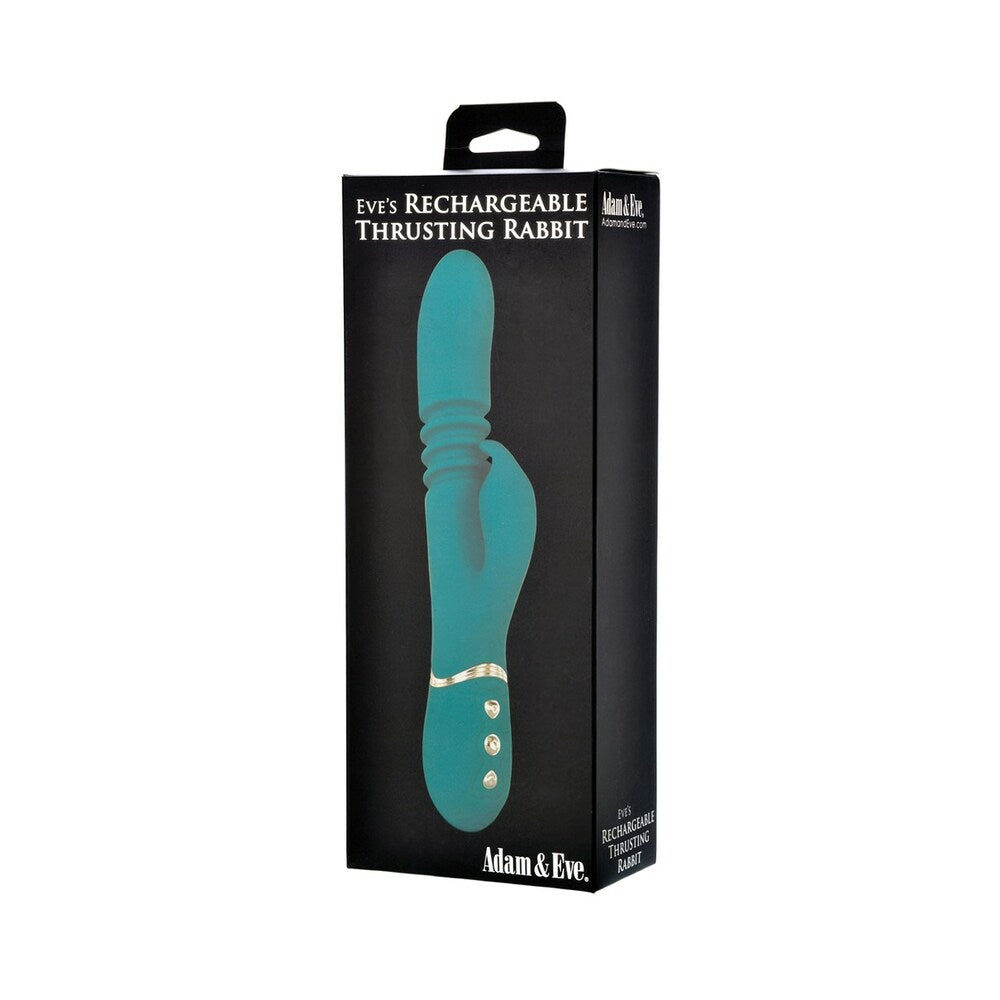 ADAM & EVE EVE''S RECHARGEABLE THRUSTING RABBIT