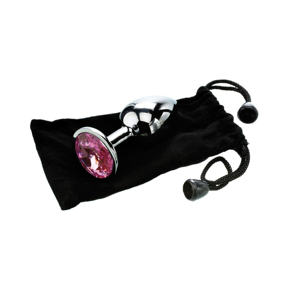 ADAM & EVE PINK GEM ANAL PLUG SMALL