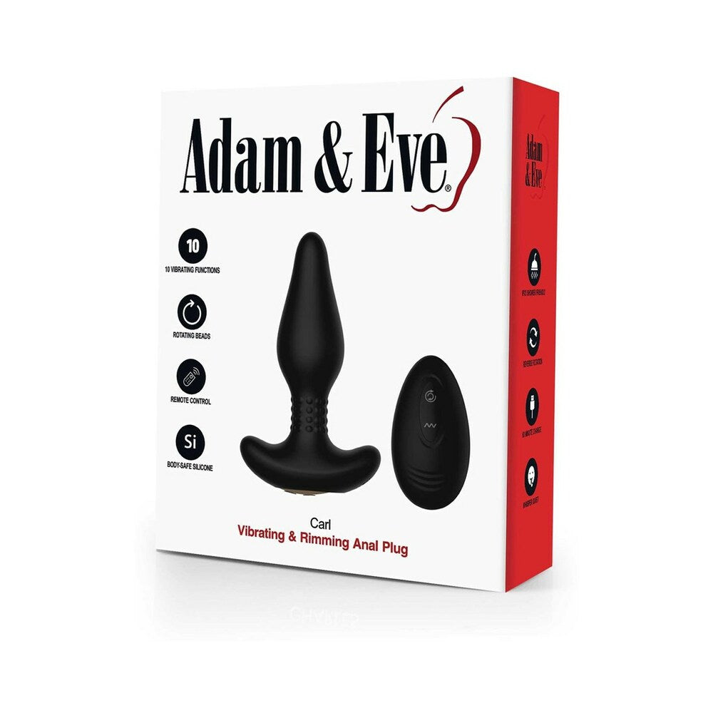 ADAM & EVE CARL VIBRATING & RIMMING PLUG