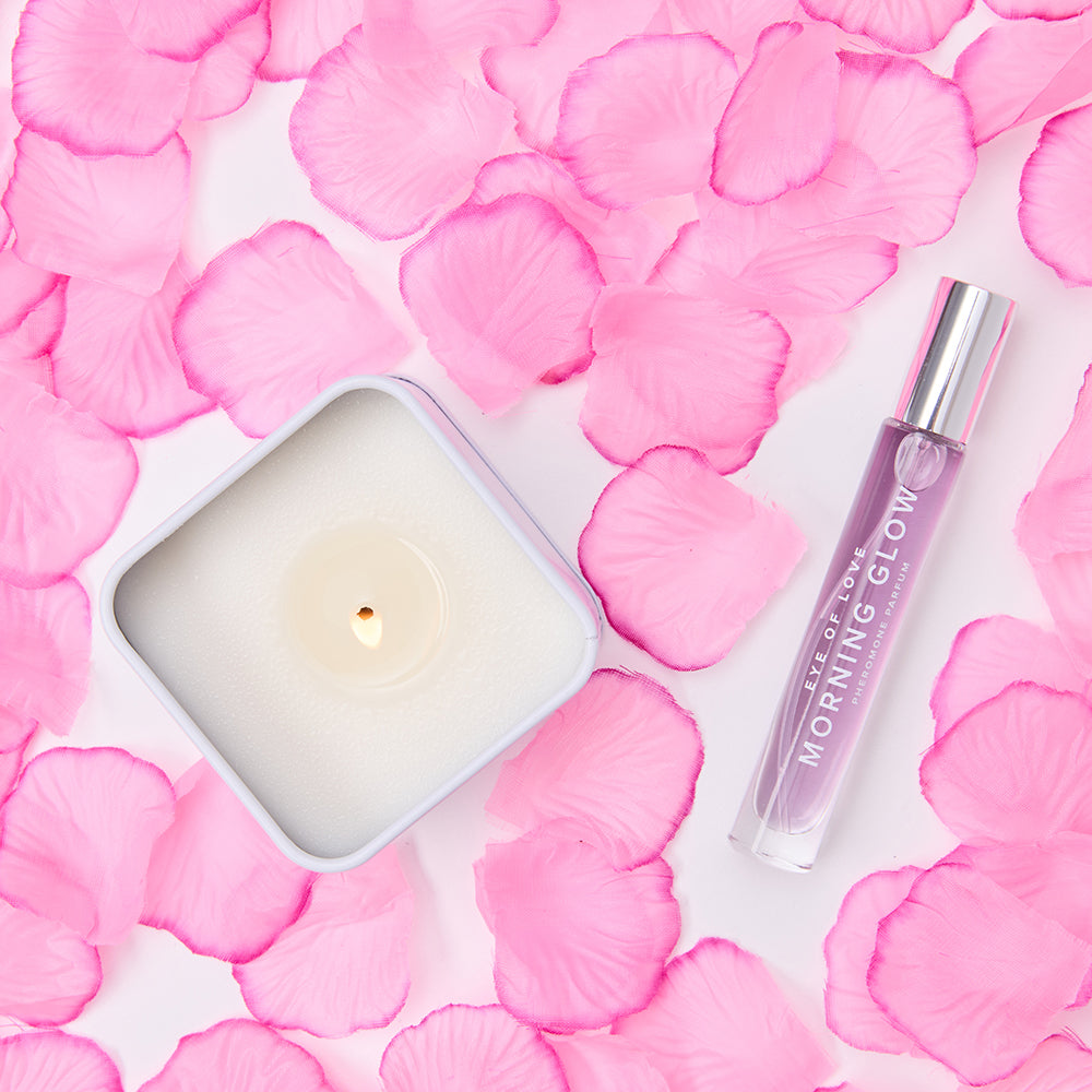 EYE OF LOVE - LOVE IN TRANSIT MORNING GLOW ATTRACT HIM PHEROMONE GIFT SET