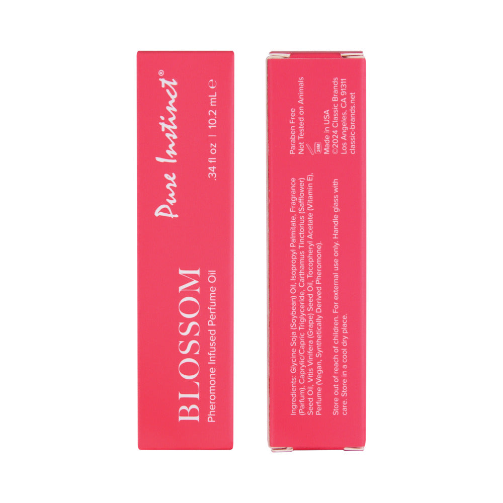 CLASSIC BRANDS - HUILE DE PARFUM AUX PHÉROMONES PURE INSTINCT BLOSSOM ROLL-ON 10 ML