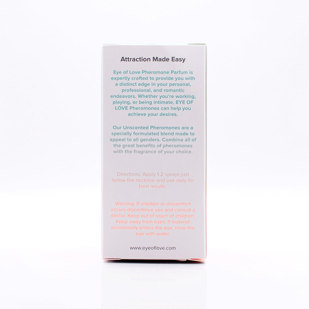 EYE OF LOVE UNSCENTED PHEROMONE PARFUM ATTRACT THEM 1.67 OZ.