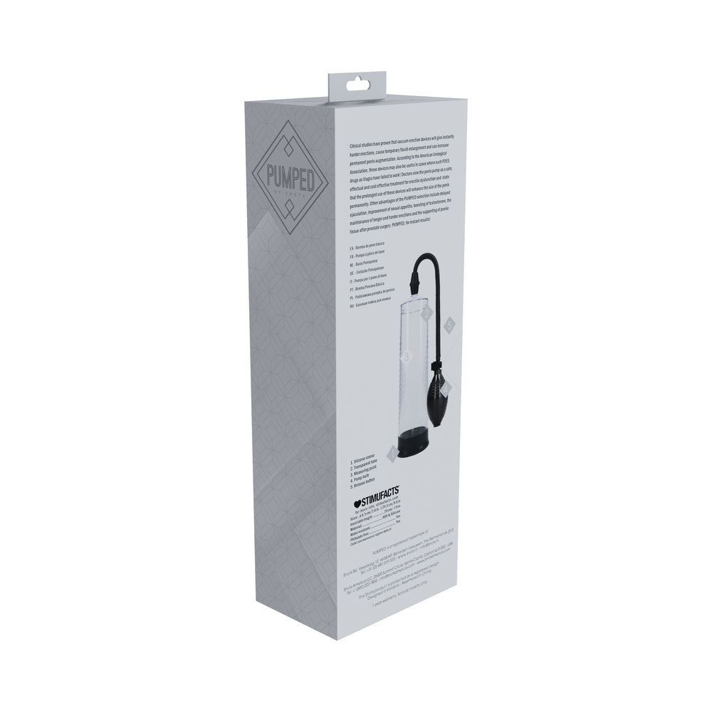 PUMPED BASIC PUMP 1 WATER RESISTANT TRANSPARENT