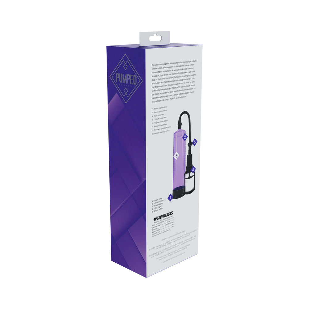PUMPED BASIC PUMP 2 WATER RESISTANT PURPLE