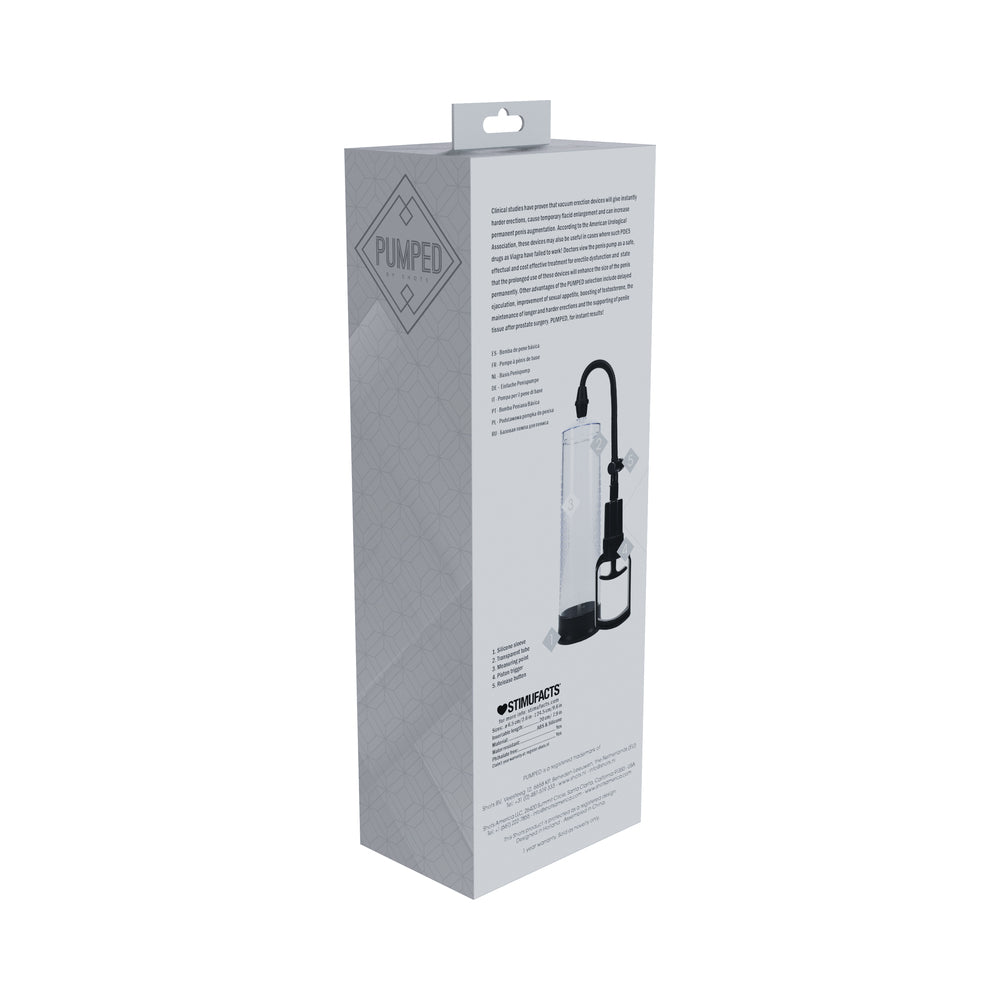 PUMPED BASIC PUMP 2 WATER RESISTANT TRANSPARENT