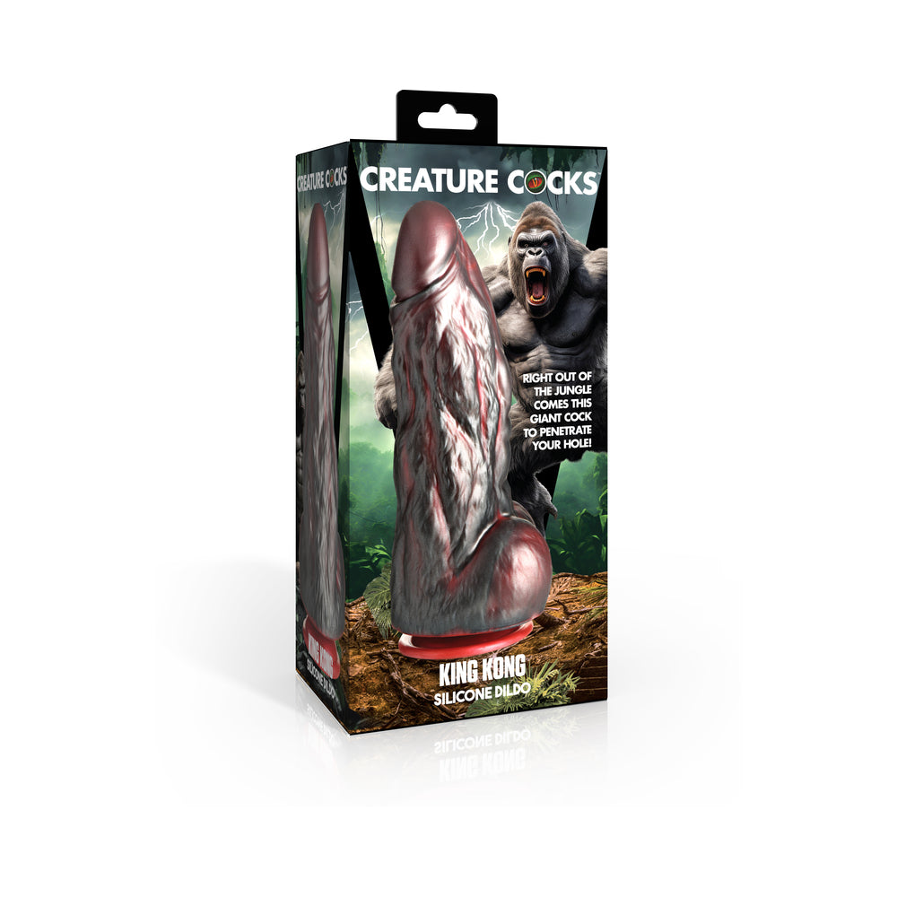 XR BRANDS - CREATURE COCKS KING KONG SILICONE DILDO