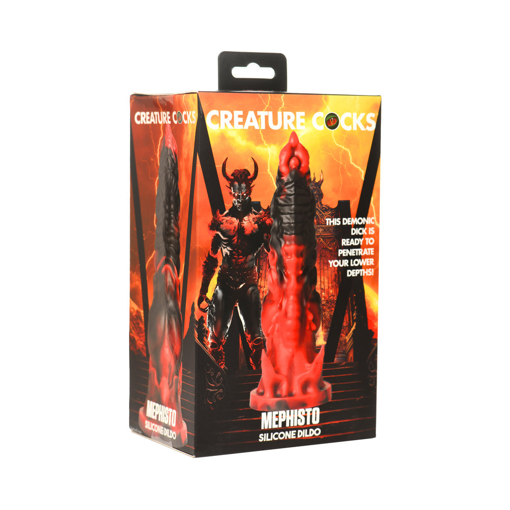 XR BRANDS - CREATURE COCKS MEPHISTO SILICONE DILDO