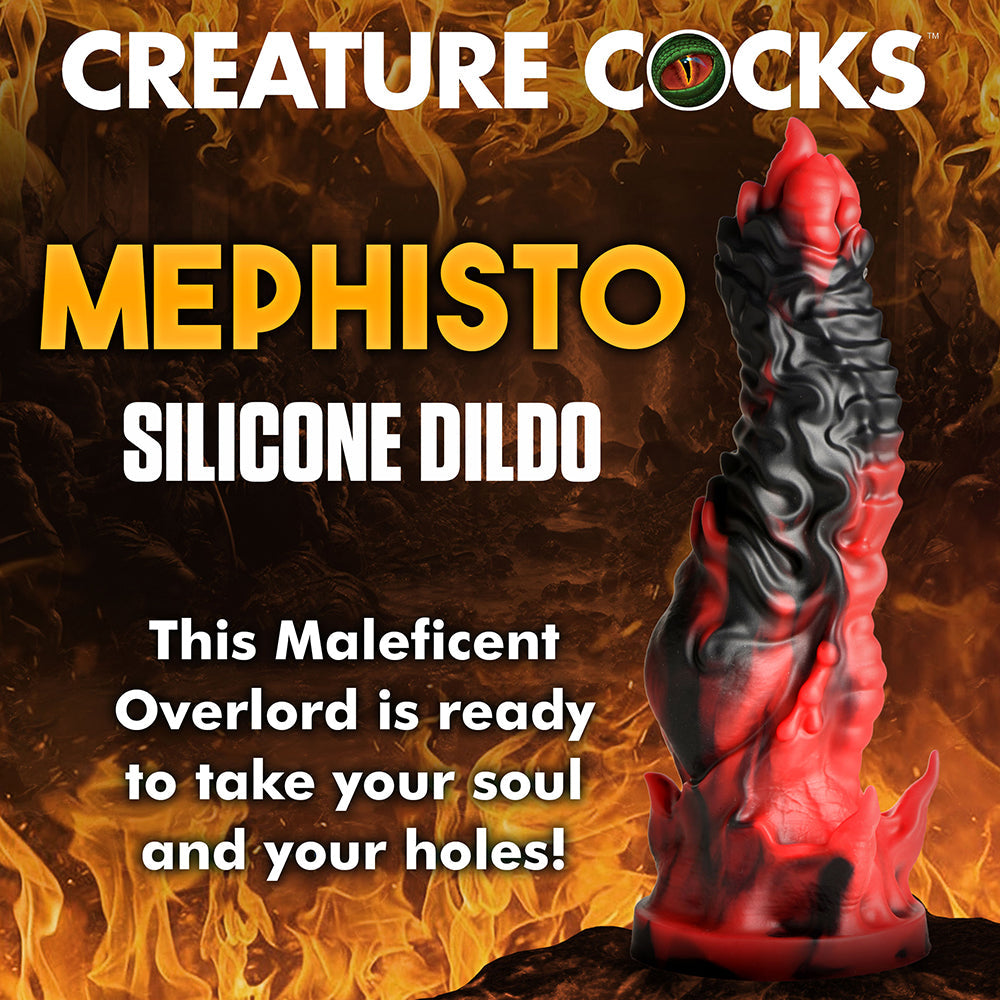CREATURE COCKS MEPHISTO SILICONE DILDO