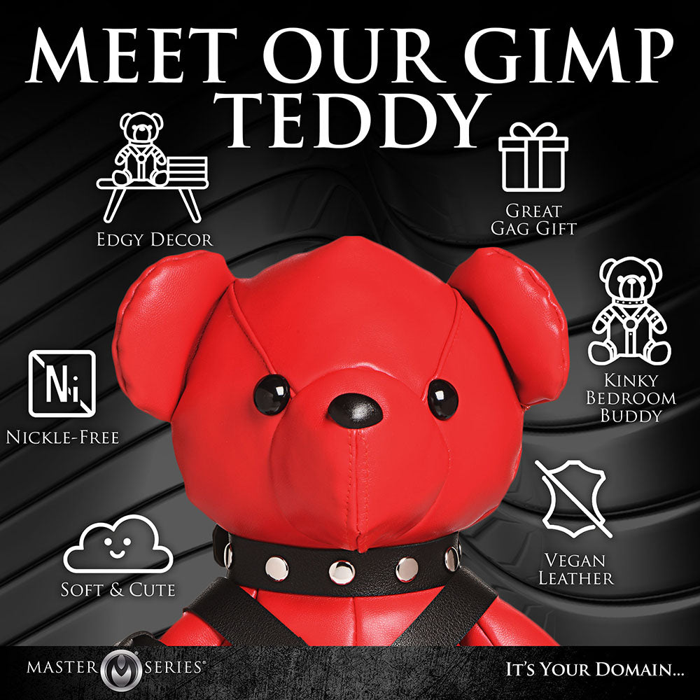 XR BRANDS - MASTER SERIES GIMP BEAR RED