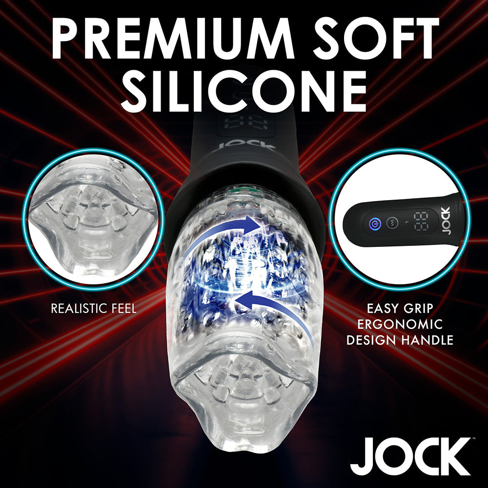 CURVE NOVELTIES - JOCK SPINNING THRUSTING & VIBRATING MASTURBATOR