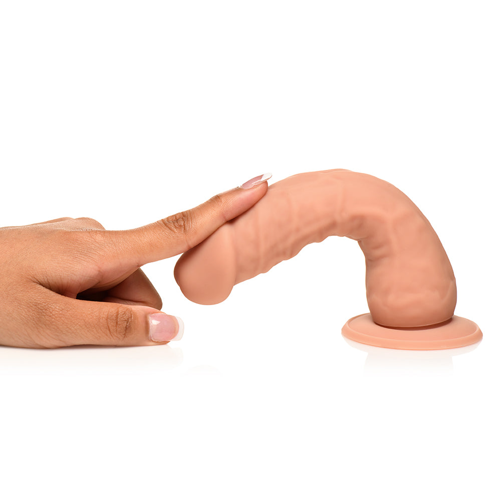 NOVEDADES CURVE - DILDO DE SILICONA EASY RIDERS DE 7 PULGADAS MEDIANO