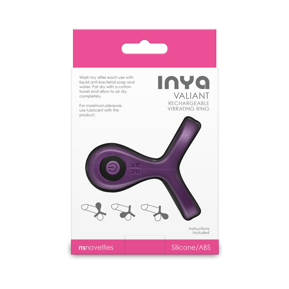 INYA VALIANT RECHARGEABLE VIBRATING RING BERRY