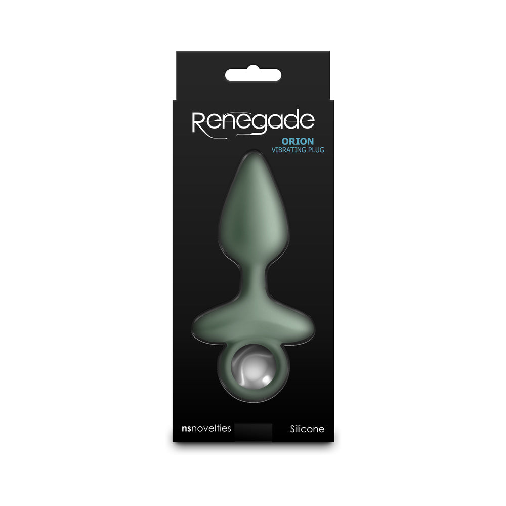 RENEGADE ORION RECHARGEABLE VIBRATING ANAL PLUG SAGE