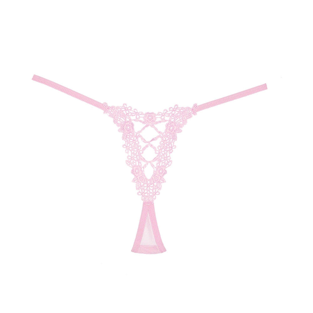 ALLURE LINGERIE - ALLURE ADORE WHAT THE FLIRT PANTY PINK O/S