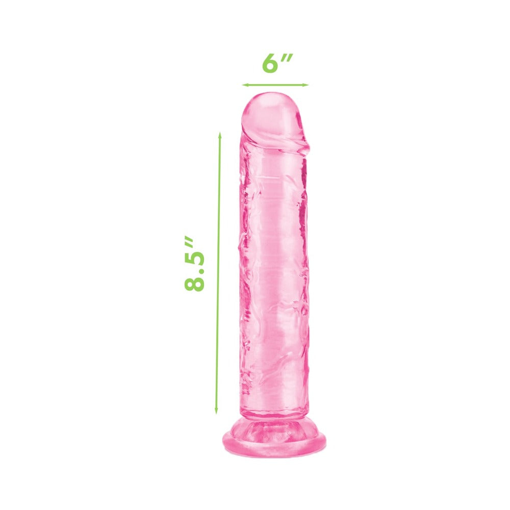 ME YOU US ULTRACOCK PINK JELLY 8.5 IN. DONG