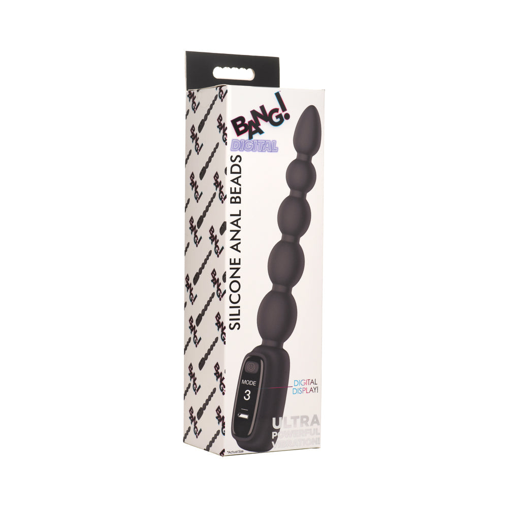 XR BRANDS - BANG! DIGITAL SILICONE ANAL BEADS