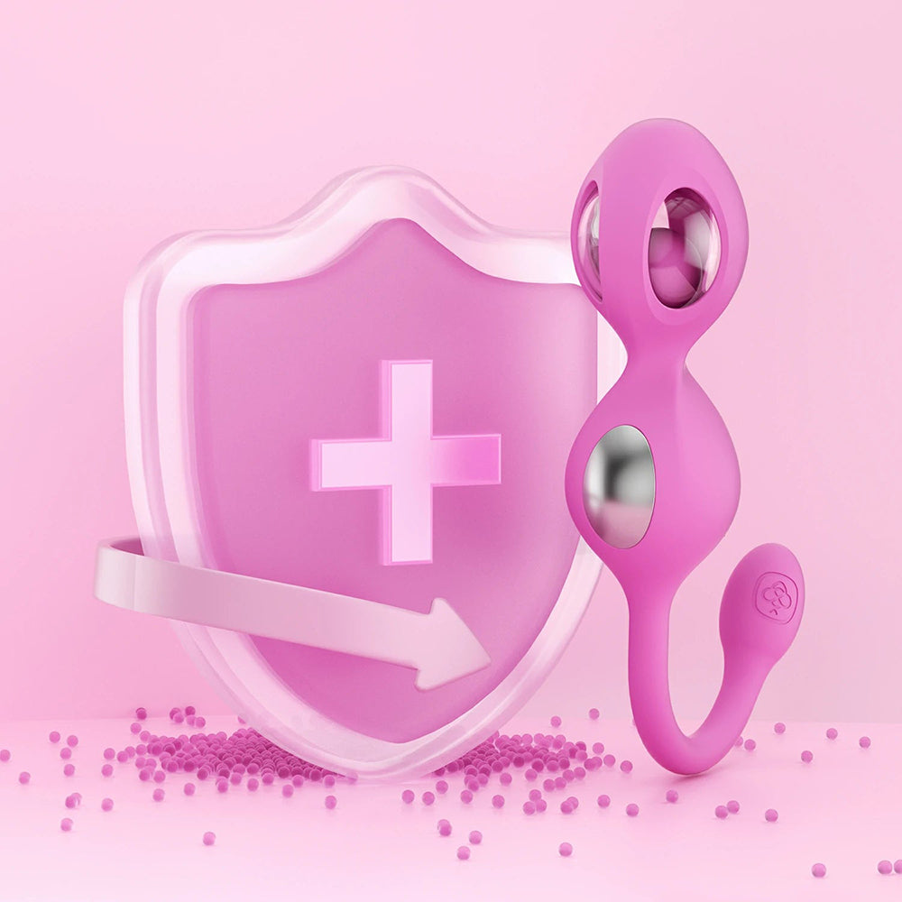 HONEY PLAY BOX - ELEKTRA APP-CONTROLLED E-STIM KEGEL TRAINING SET PINK