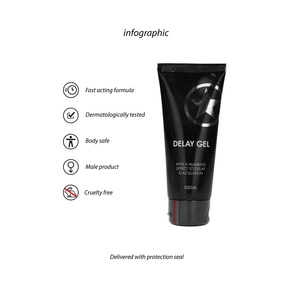 SHOTS - DELAY GEL 3 OZ.