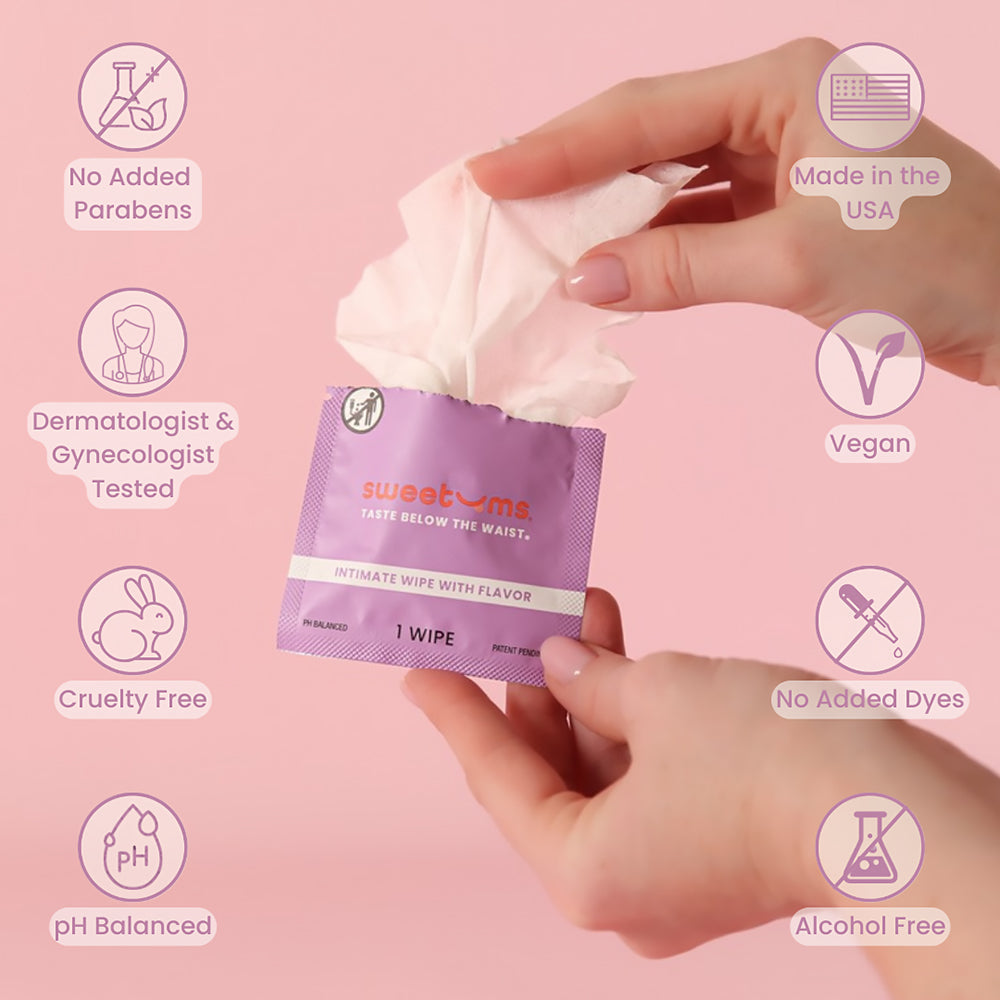 SWEETUMS - INDIVIDUAL WIPES HONEY LAVENDER
