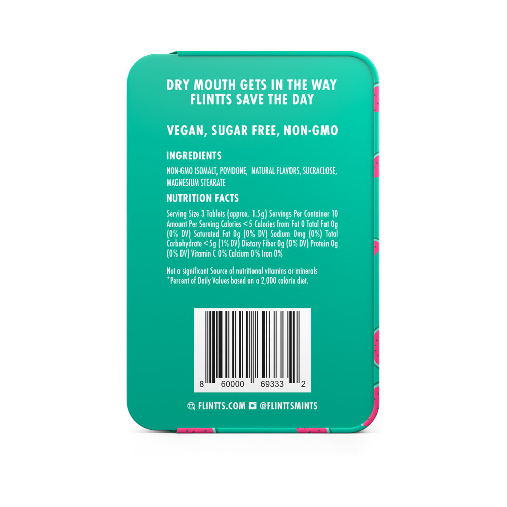 FLINTTS MINTS COOL WATERMELON - F STRENGTH 100