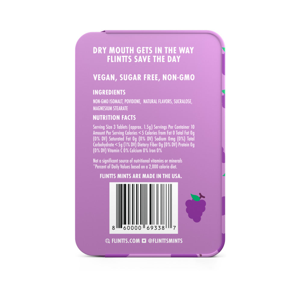 FLINTTS MINTS LUXURY GRAPE - F STRENGTH 125