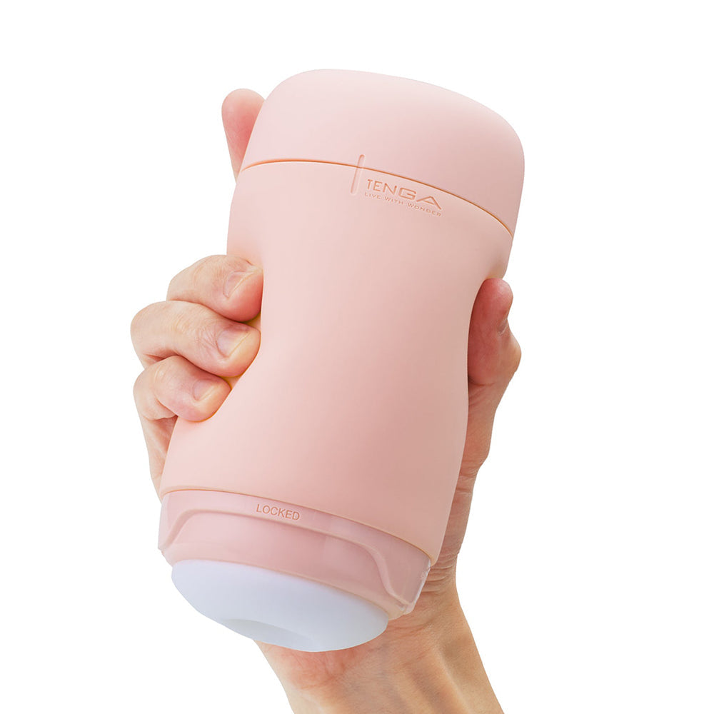 TENGA - PUFFY STROKER STRAWBERRY PINK