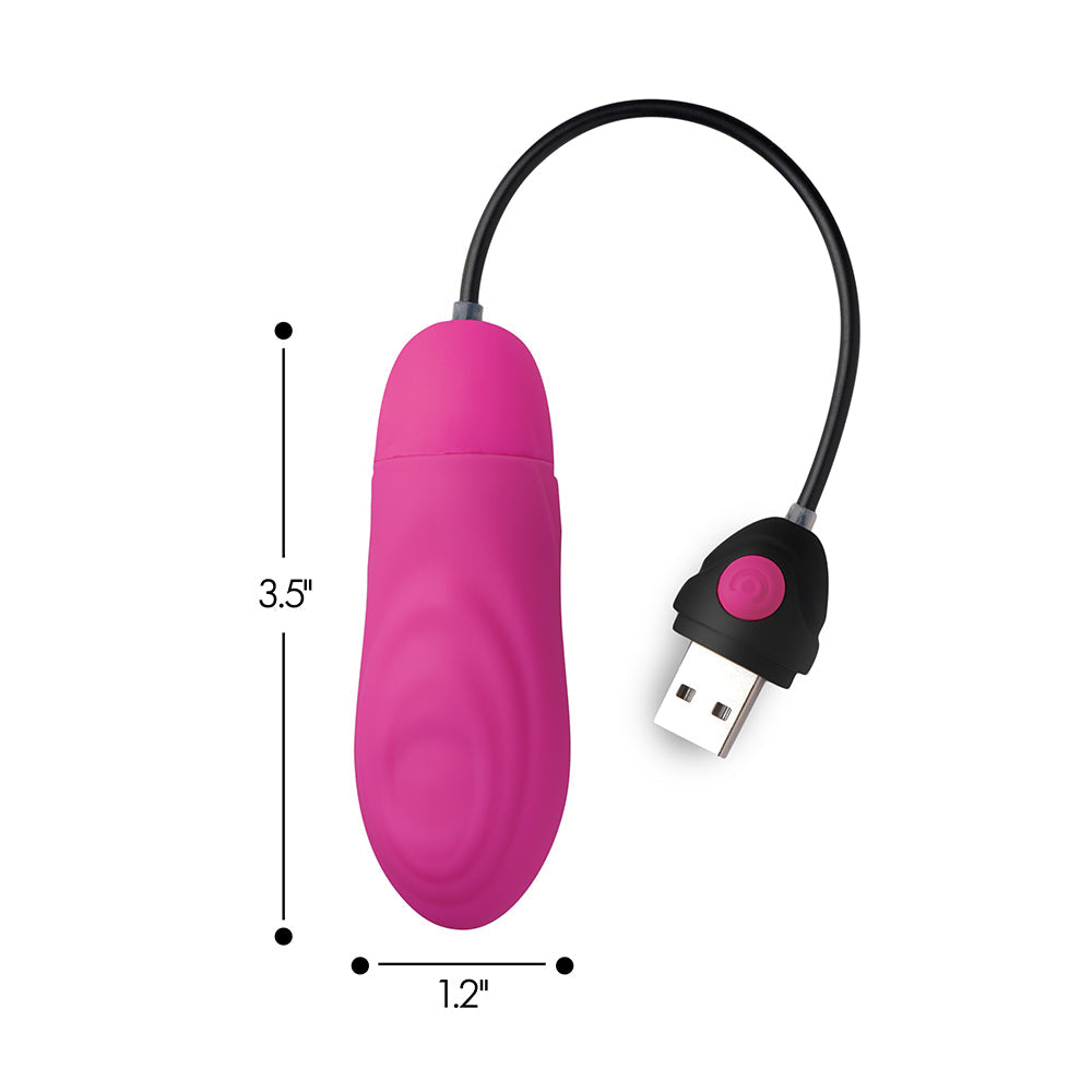 XR BRANDS - BANG! 7X PULSING RECHARGEABLE SILICONE BULLET