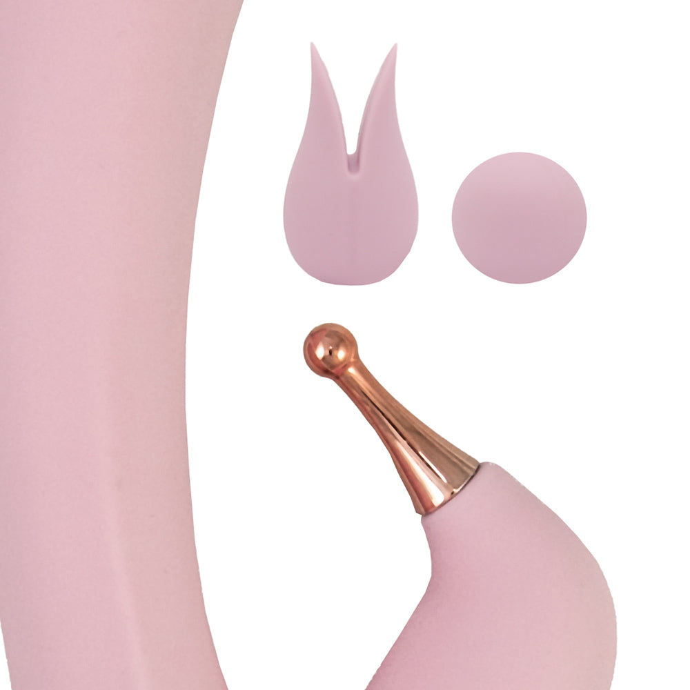 GODDESS TRI-TIP PERSONAL MASSAGER PINK