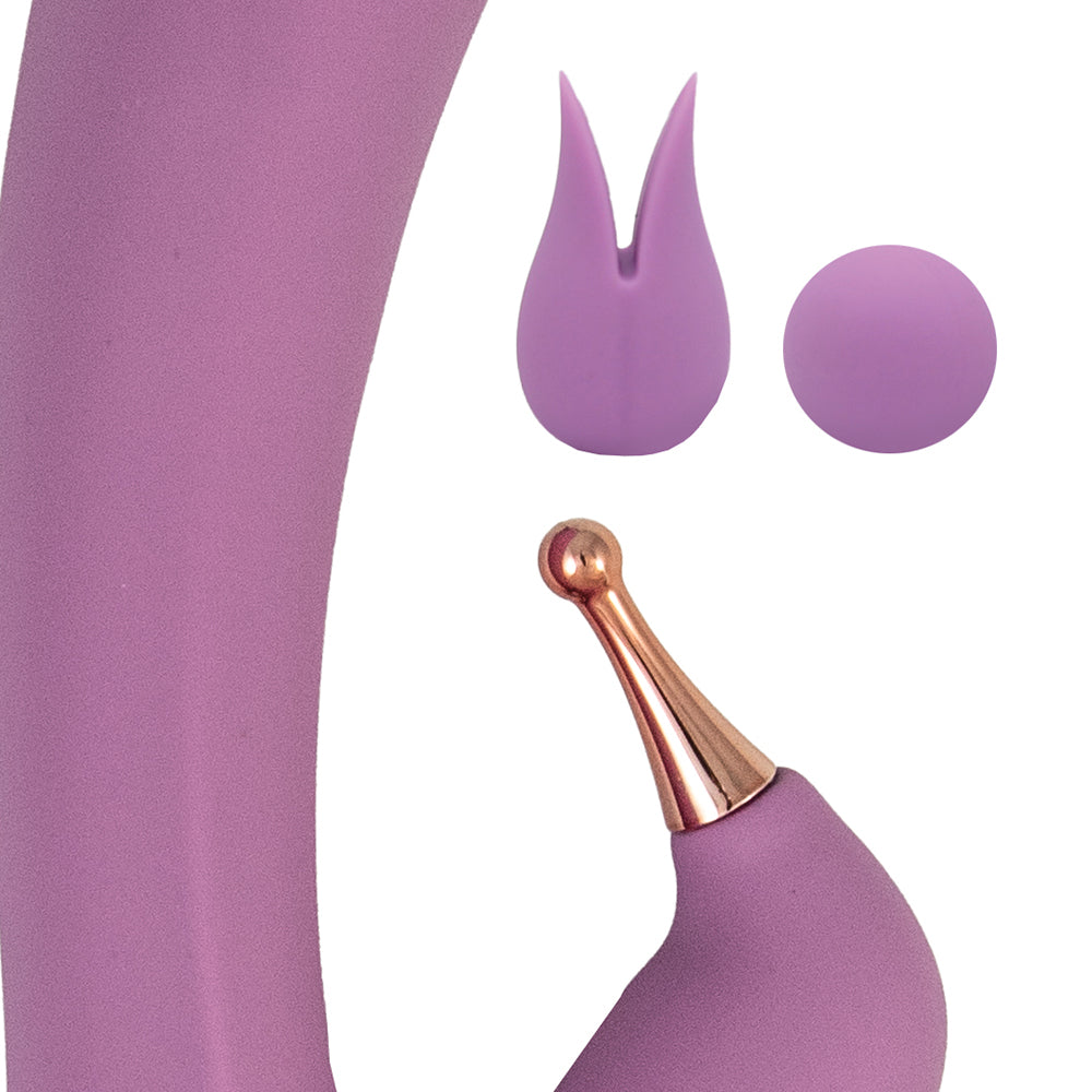 GODDESS TRI-TIP PERSONAL MASSAGER LAVENDER