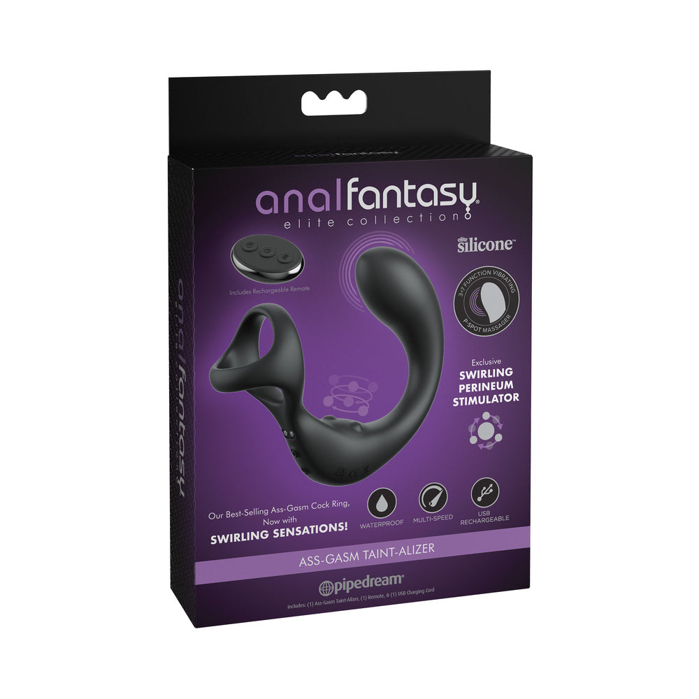 ANAL FANTASY ELITE COLLECTION - VIBRATING ANAL MASSAGER WITH REMOTE CONTROL