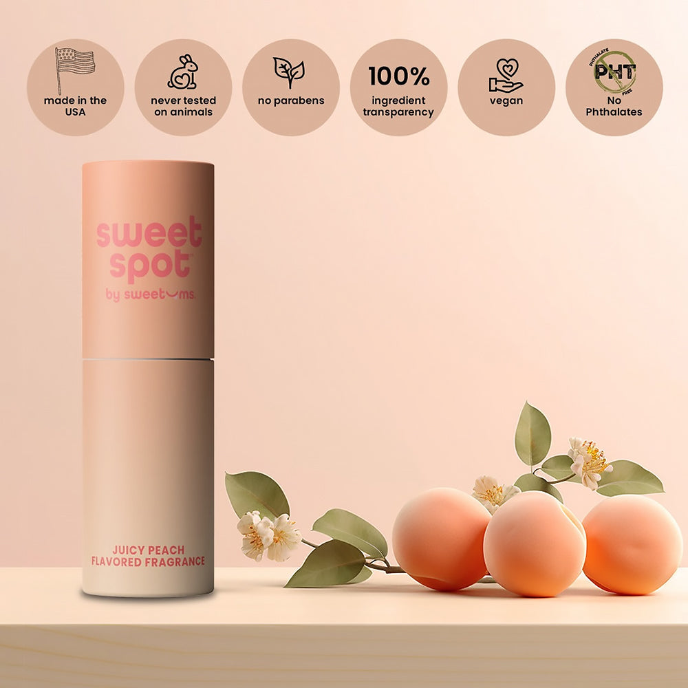 SWEETUMS SWEET SPOT FLAVORED FRAGRANCE JUICY PEACH