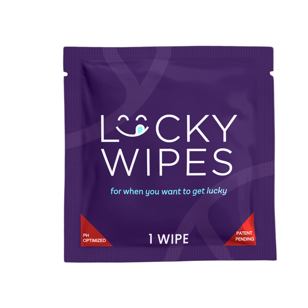 SWEETUMS LUCKY WIPES STRAWBERRIES & CREAM FLAVOR 10-PACK