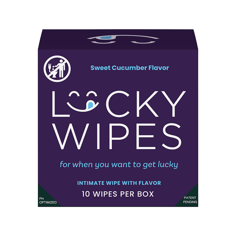 SWEETUMS - LUCKY WIPES CUCUMBER FLAVOR 10-PACK