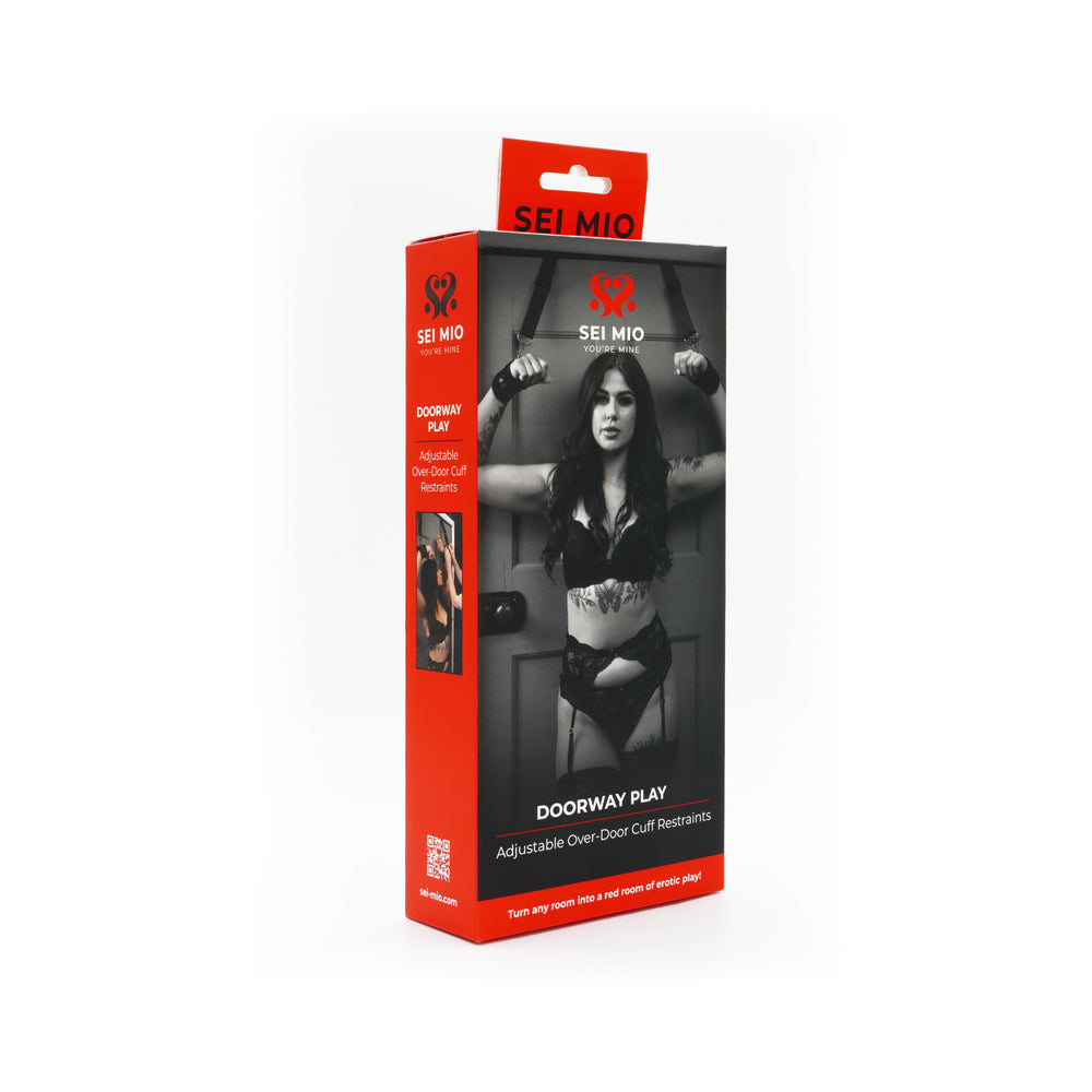 CREATIVE CONCEPTIONS - SEI MIO DOORWAY CONTROL PLAY ADJUSTABLE OVER DOOR CUFF RESTRAINTS