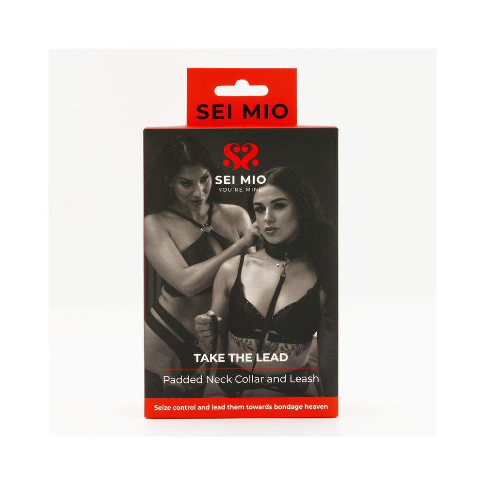 CREATIVE CONCEPTIONS - SEI MIO TAKE THE LEAD PADDED NECK COLLAR AND LEASH