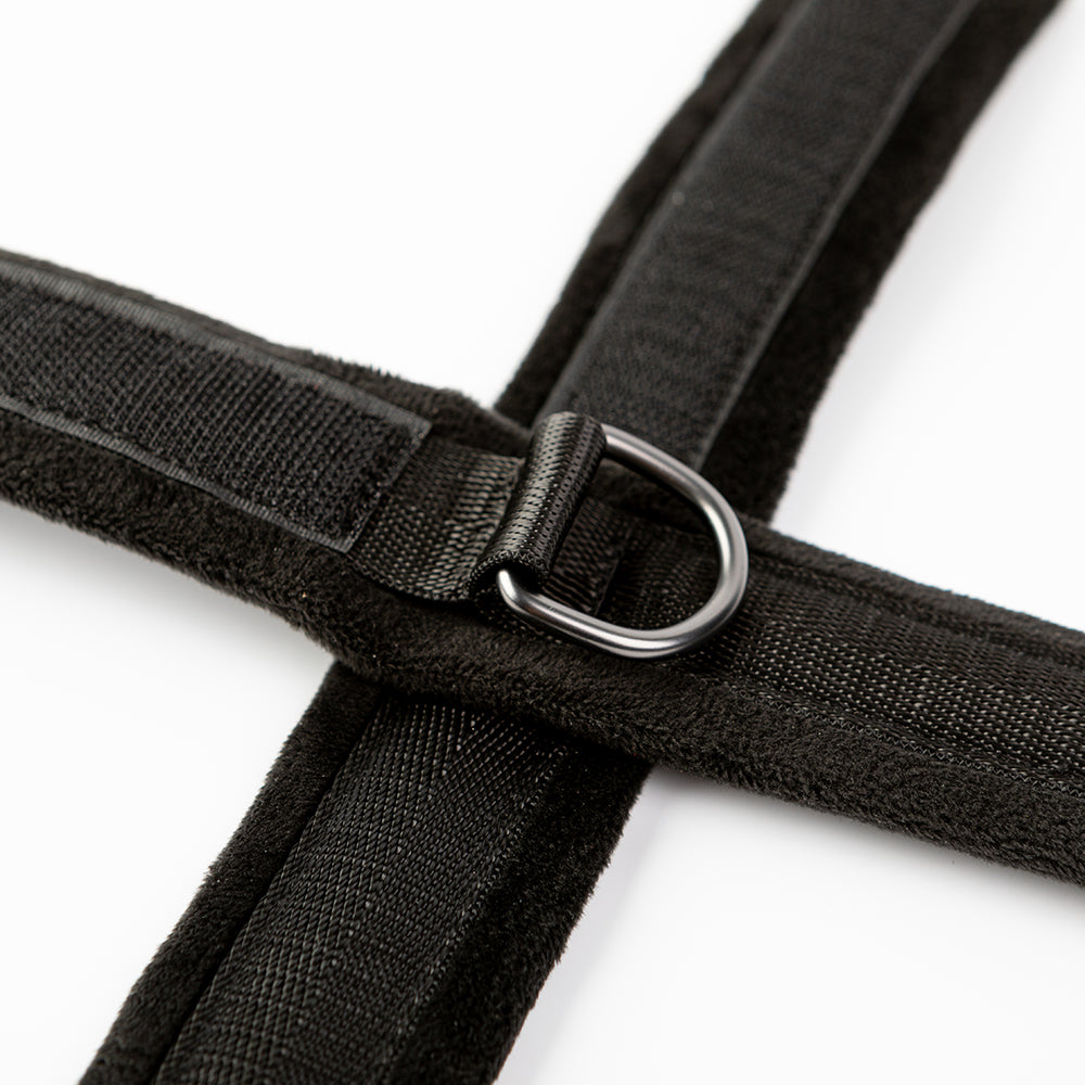 SEI MIO CROSS PURPOSES UNIQUE OVER-WRAP CROSS CUFF RESTRAINTS