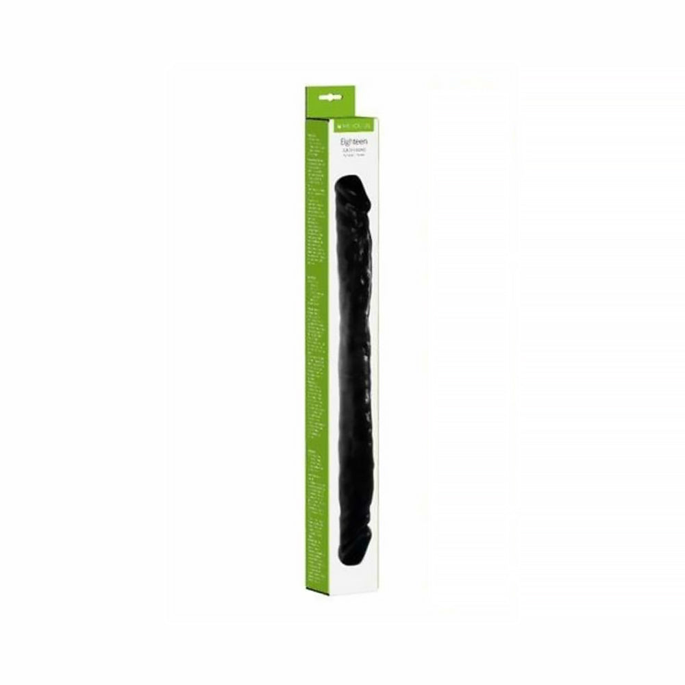 ME YOU US - EIGHTEEN DOUBLE DONG 18 IN. DOUBLE ENDED DILDO BLACK