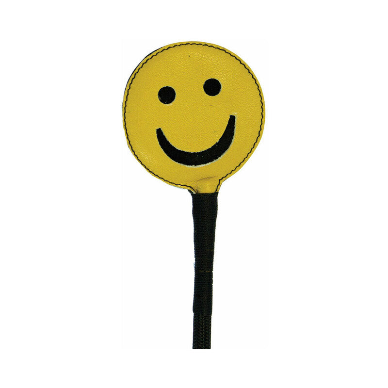 RUFF DOGGIE STYLES - HAPPY FACE CROP YELLOW