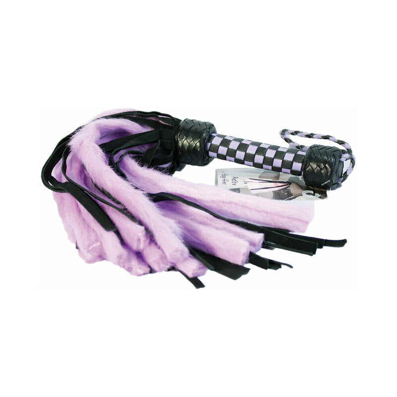 RUFF DOGGIE STYLES - SUEDE & FLUFF MINI FLOGGER