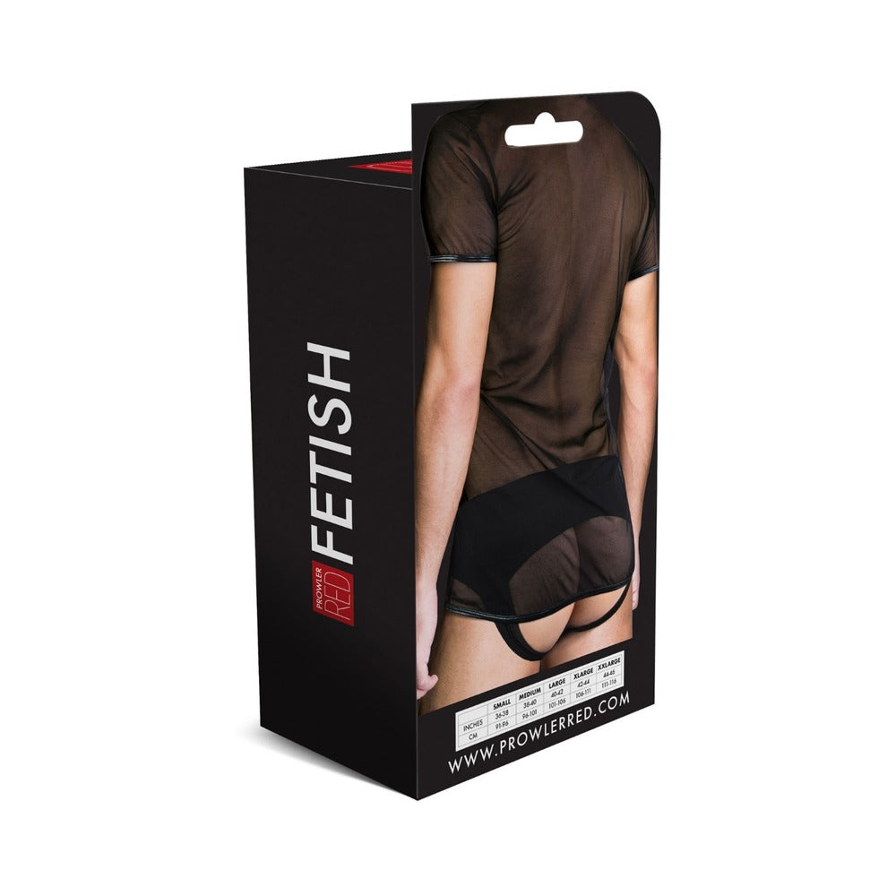 PROWLER RED MESH T-SHIRT BLACK S