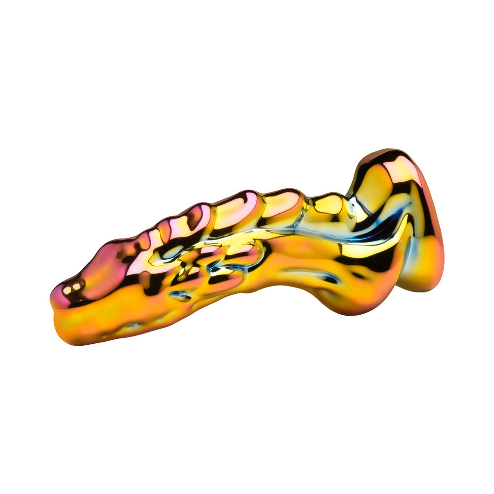 XR BRANDS - CREATURE COCKS DRAGON GLASS GLASS DILDO