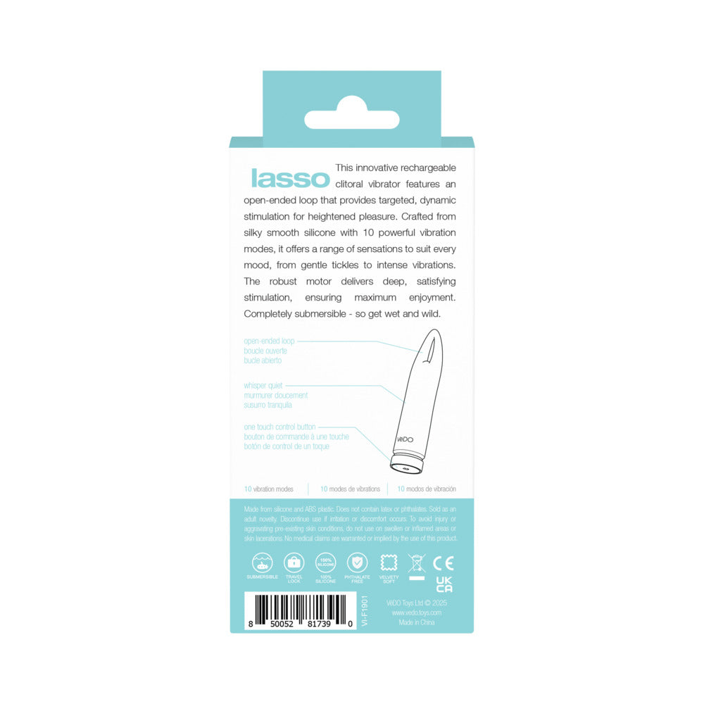 VEDO - LASSO RECHARGEABLE BULLET VIBE