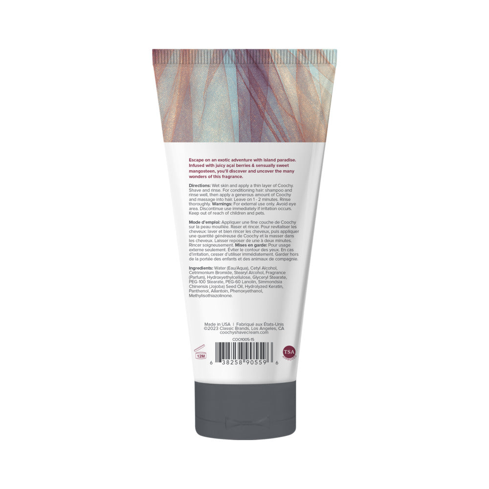 COOCHY - SHAVE CREAM ISLAND PARADISE 0.5 OZ.