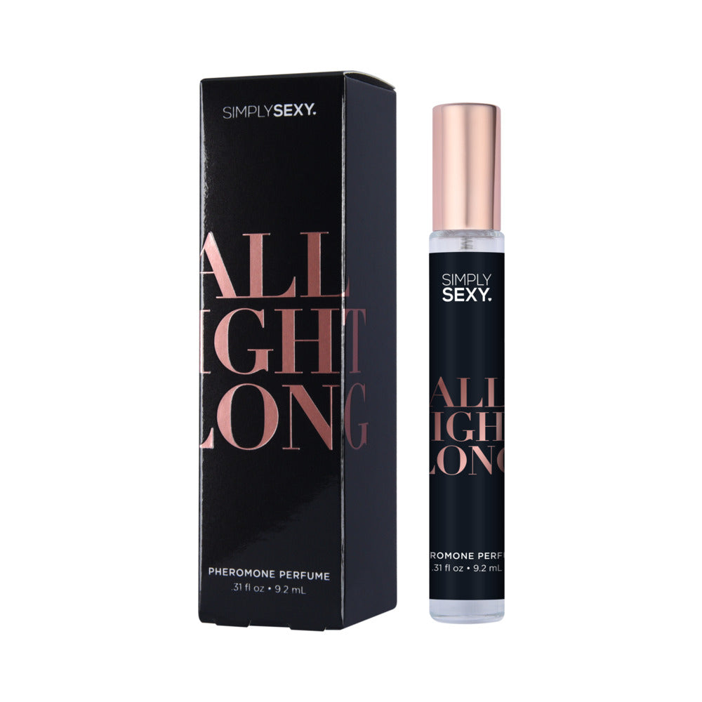 CLASSIC BRANDS - SIMPLY SEXY PHEROMONE PERFUME SPRAY ALL NIGHT LONG 0.31 OZ.