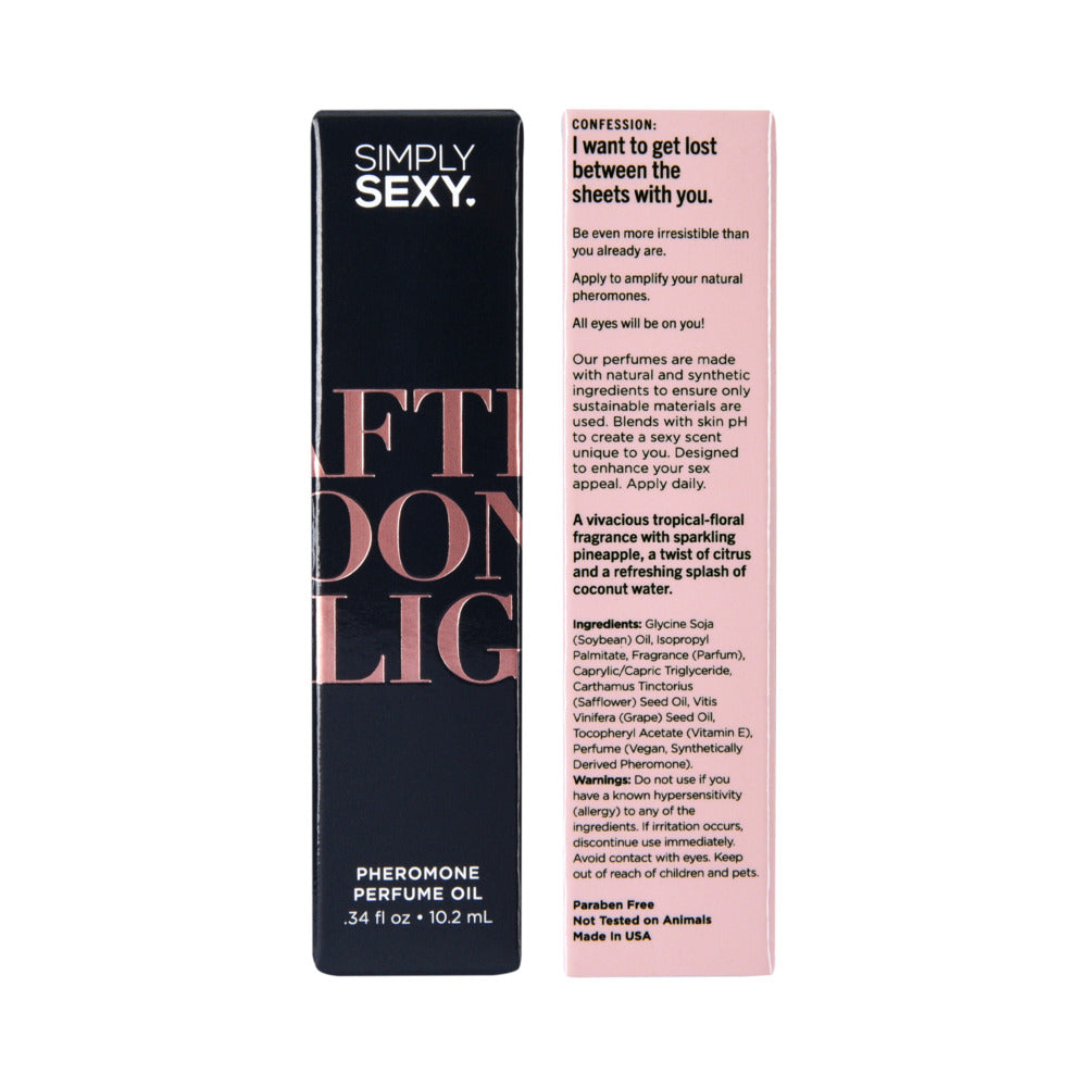 SIMPLY SEXY PHEROMONE PERFUME OIL ROLL-ON AFTERNOON DELIGHT 0.34 OZ.