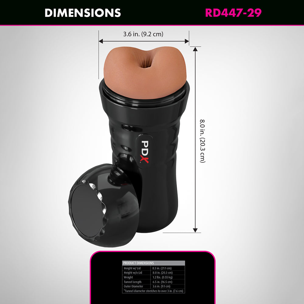 PDX EXTREME WET BUSSIES SUPER BANGIN'' BUTTHOLE BROWN