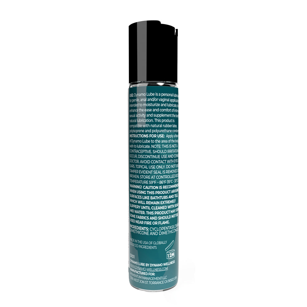 DYNAMO WELLNESS - FORMULE AU SILICONE DYNAMO LUBE 1 OZ.