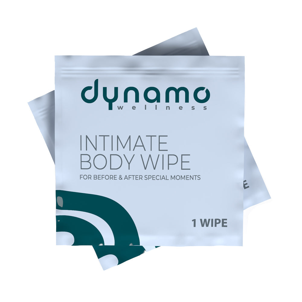 DYNAMO WELLNESS INTIMATE BODY WIPES 15-PACK
