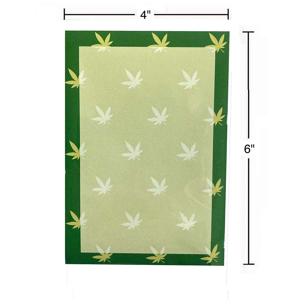 LITTLE GENIE - CANNABIS LEAF NOTEPAD