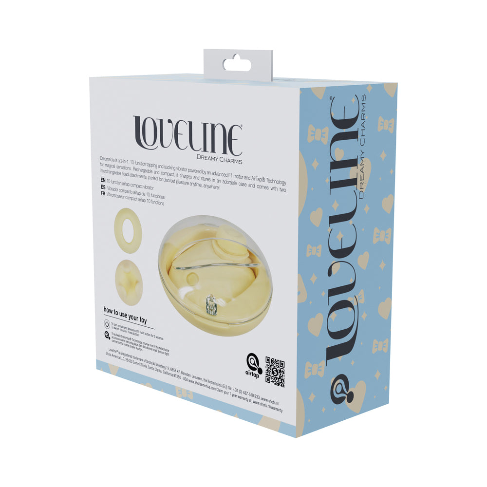 SHOTS - LOVELINE DREAMSICLE AIRTAPTECH RECHARGEABLE VIBRATOR